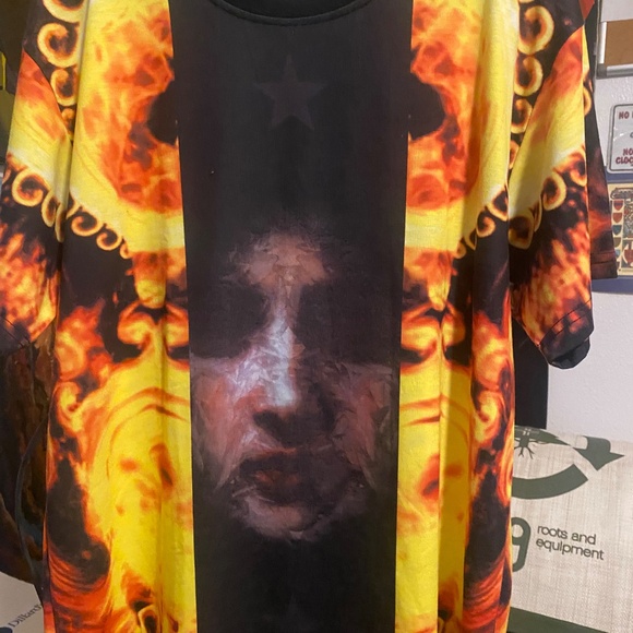 Designer 90s Vintage Showroom Sample Madonna Shirt XL - Picture 3 of 6